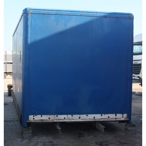 294 - A 17ft LORRY BODY NO VAT