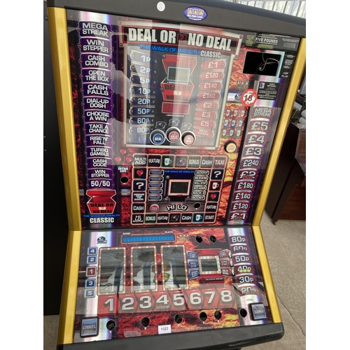 A DEAL OR NO DEAL FRUIT MACHINE FOR SPARES AND REPAIRS BUT WITH KEY