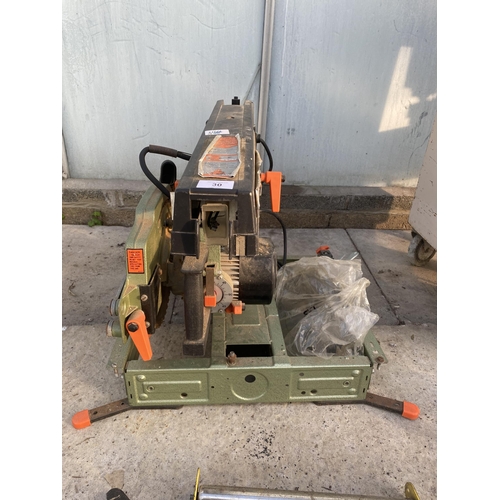 30 - A DEWALT DW1201 POWER SHOP MITRE SAW NO VAT