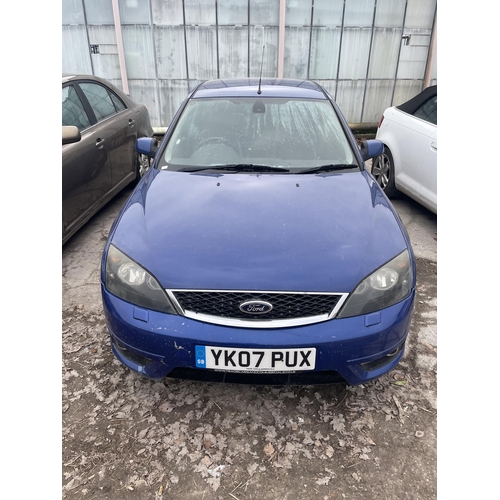 159 - A FORD MONDEO ST TDCI YK07 PUX 5 DOOR DIESEL HATCHBACK 2198 CC FIRST REG 01/03/07 APPROX 3 MONTHS MO... 