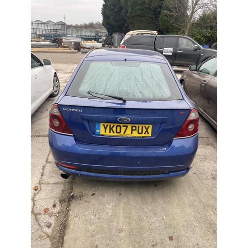 159 - A FORD MONDEO ST TDCI YK07 PUX 5 DOOR DIESEL HATCHBACK 2198 CC FIRST REG 01/03/07 APPROX 3 MONTHS MO... 