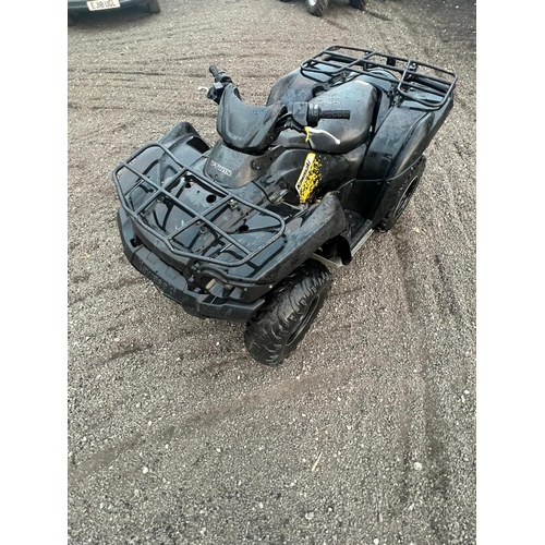 151 - 2015 KAWASAKI V-TWIN KVF 750 QUAD BIKE YJ15KRU ROAD LEGAL NO VAT