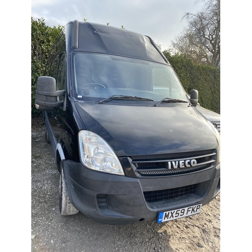 168 - AN IVECO DAILY PANEL VAN 2287CC MX59 FK APPROX 185390 MILES MOT NOVEMBER 2023 2 SETS OF KEYS NO VAT ... 