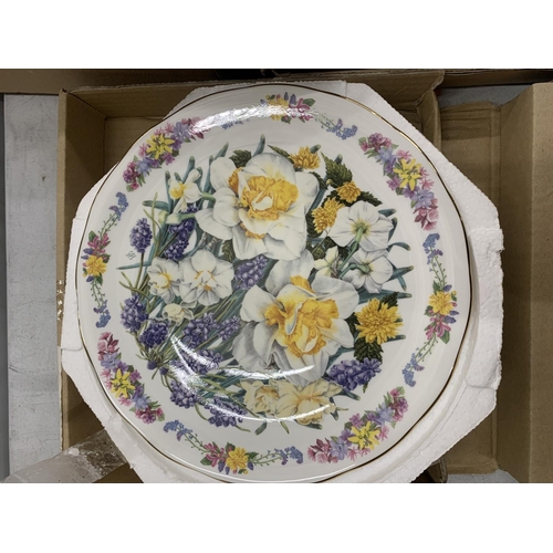 839 - A QUANTITY OF ROYAL GRAFTON CABINET/WALL PLATES FROM THE 'FIELDS OF HOPE' COLLECTION - 6 IN TOTAL