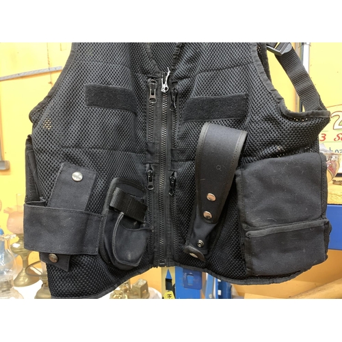 878 - A POLICE STAB VEST