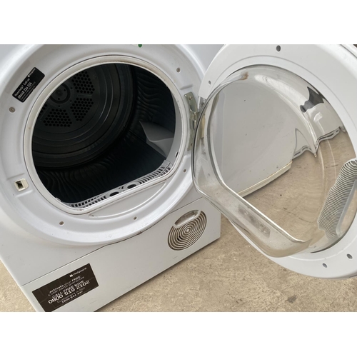 2064 - A WHITE HOTPOINT 7.5KG TUMBLE DRYER