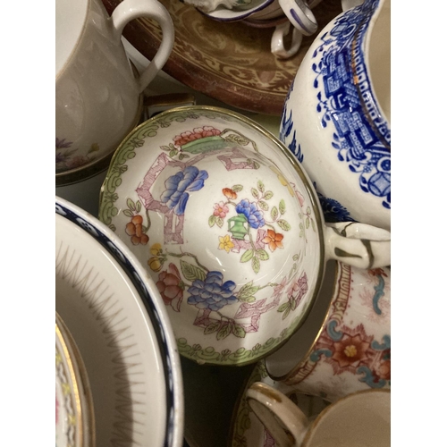 994 - A LARGE QUANTITY OF COLLECTABLE CERAMICS TO INCLUDE  HAMMERSLEY, FOLEY CHINA, IMPERIAL PORCELAIN, CO... 