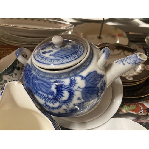 994 - A LARGE QUANTITY OF COLLECTABLE CERAMICS TO INCLUDE  HAMMERSLEY, FOLEY CHINA, IMPERIAL PORCELAIN, CO... 