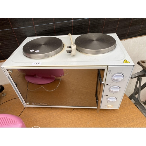 1409 - A RUSSELL HOBBS COUNTER TOP GRILL AND OVEN