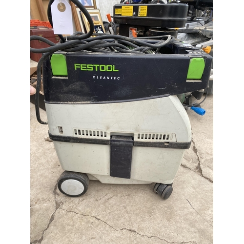 1503 - A FESTOOL CLEANTEC VACUUM BELIEVED IN WORKING ORDER BUT NO WARRANTY