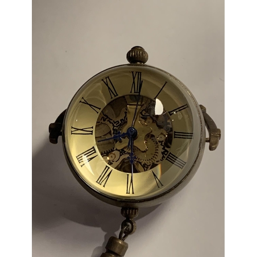 601 - AN ORB FOB WATCH SEEN WORKING BUT NO WARRANTY