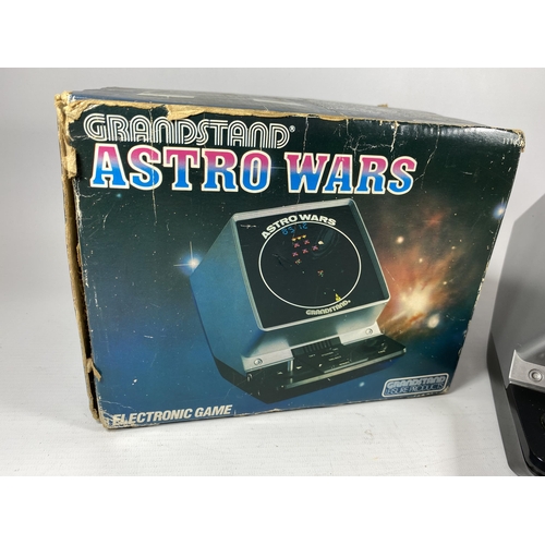 318 - A BOXED RETRO GRANDSTAND ASTRO WARS GAME