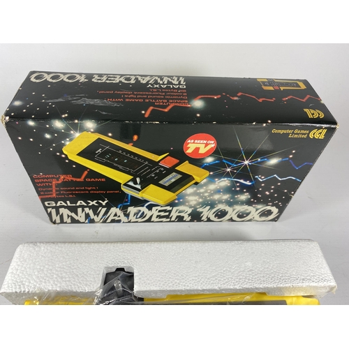 339 - A BOXED RETRO CGL GALAXY INVADER 1000 ARCADE GAME