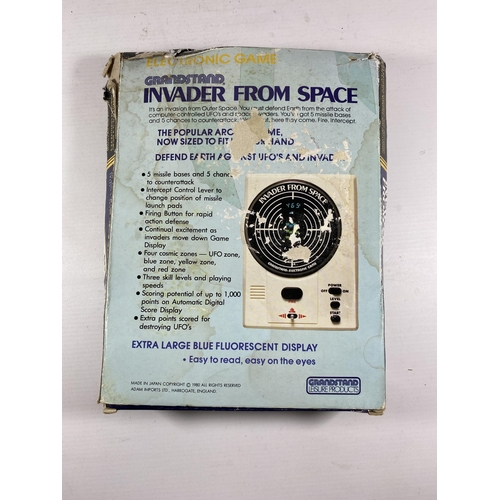 345 - A BOXED RETRO GRANDSTAND INVADER FROM SPACE ARCADE GAME