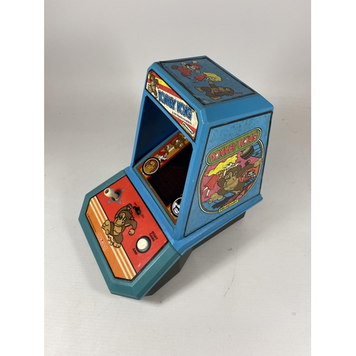 346 - A RETRO 1981 COLECO DONKEY KONG TABLE TOP ARCADE GAME