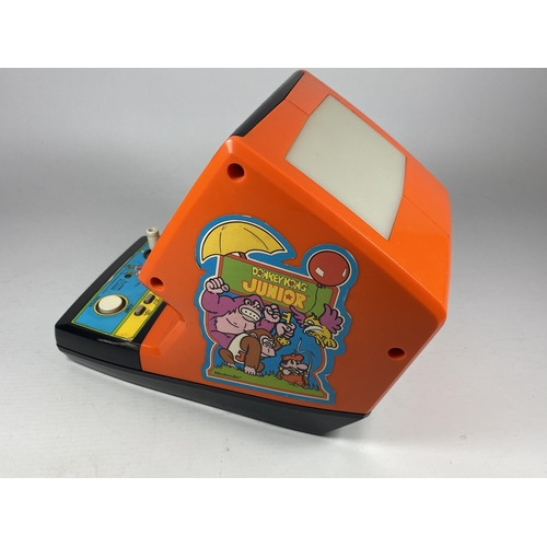 362 - A RETRO NINTENDO COLECO DONKEY KONG JUNIOR TABLE TOP ARCADE GAME