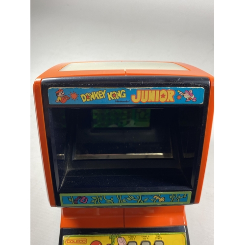 362 - A RETRO NINTENDO COLECO DONKEY KONG JUNIOR TABLE TOP ARCADE GAME