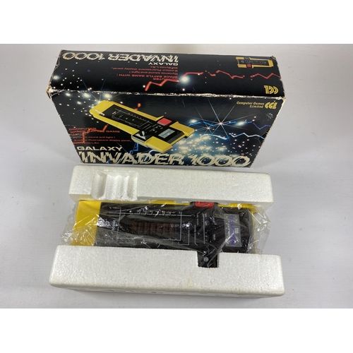 418 - A RETRO BOXED CGL GALAXY INVADER 1000 ARCADE GAME