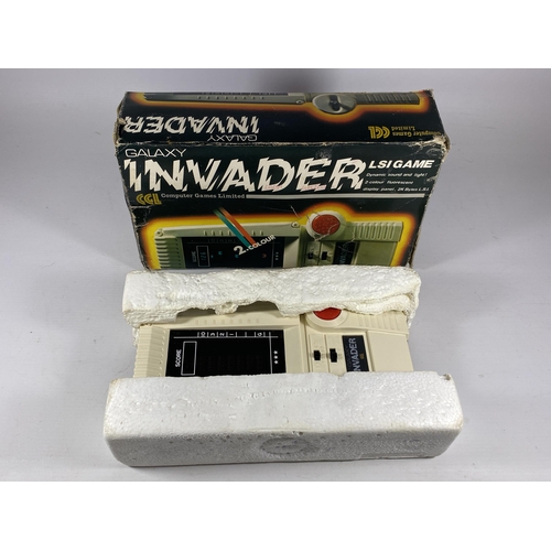 421 - A RETRO BOXED CGL GALAXY INVADER LSI ARCADE GAME