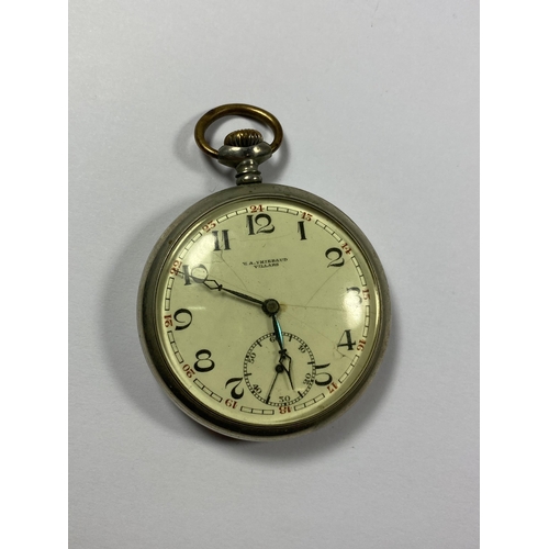 657 - A V.A THIEBAUD VILLARS POCKET WATCH