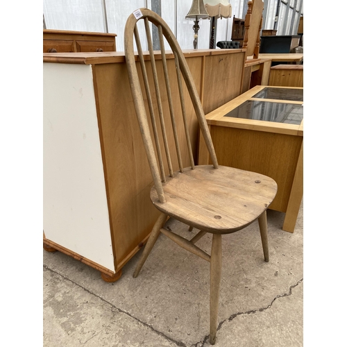 2592 - AN ERCOL STYLE WINDSOR DINING CHAIR