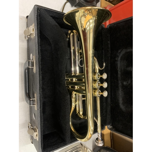 76 - A CASED BLESSING, U.S.A SCHOLASTIC CORNET