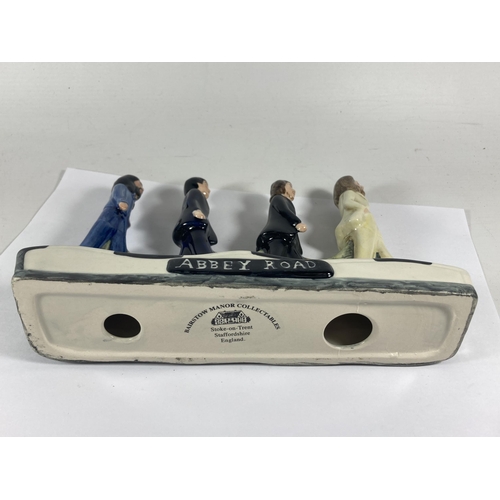 740 - A BAIRTSTOW MANOR BEATLES ABBEY ROAD FIGURINE