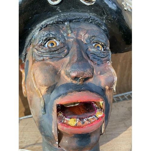 1544 - A VINTAGE FORTUNE TELLERS HEAD PROP