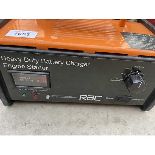 1653 - AN RAC HEAVY DUTY BATTERY CHARGER