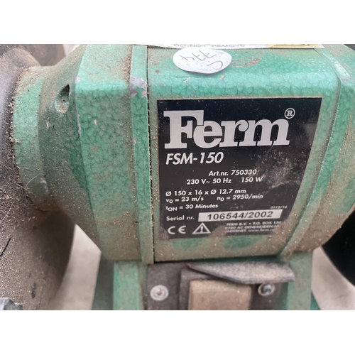 1655 - A FERM DOUBLE END BENCH GRINDER