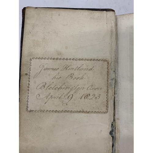 147 - AN 1822 BOOK OF COMMON PRAYER AND PSALMS FROM A COLLECTION OWNED BY J. A. MOTYER (ALEC MOTYER)