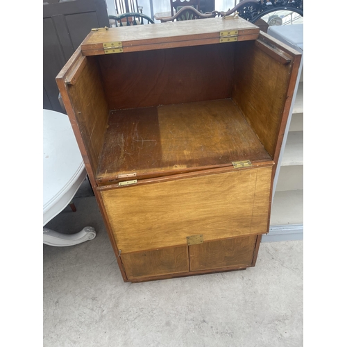 2773 - A MID 20TH CENTURY BUREAU CABINET, 26