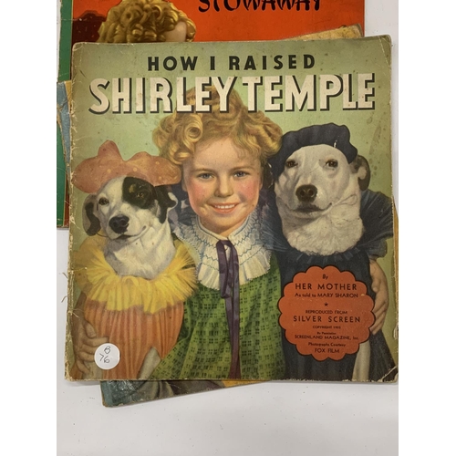 148 - THREE SHIRLEY TEMPLE BOOKS