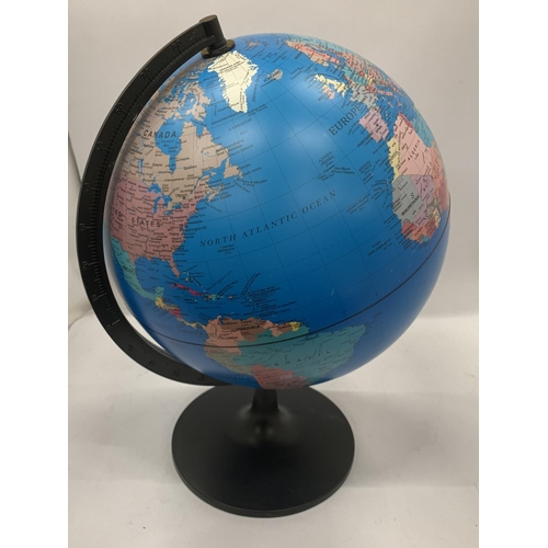 154 - A WORLD GLOBE