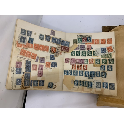 249 - A LARGE QUANTITY OF FRENCH STAMPS