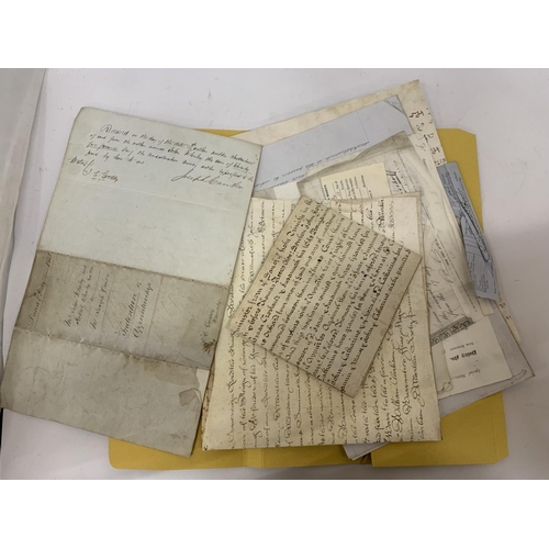 251 - A COLLECTION OF VICTORIAN DOCUMENTS