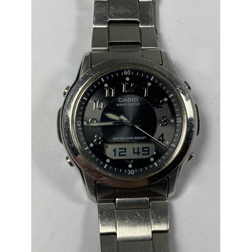 663 - A CASIO WRIST WATCH