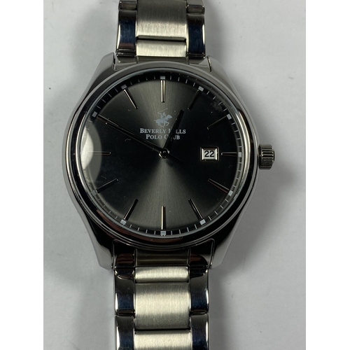 664 - A BEVERLEY HILLS POLO CLUB WRIST WATCH