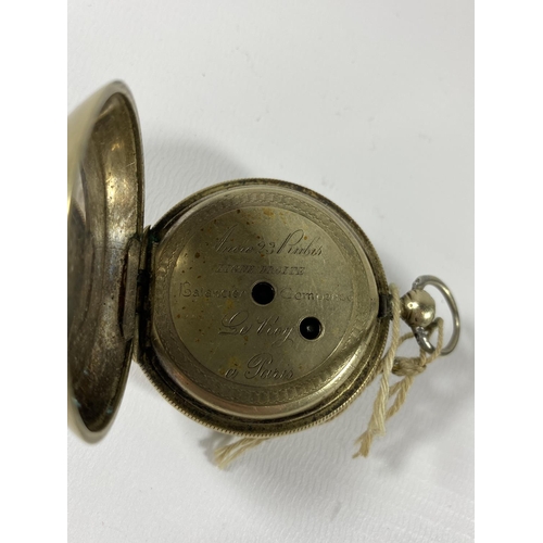 697 - A VINTAGE FRENCH POCKET WATCH