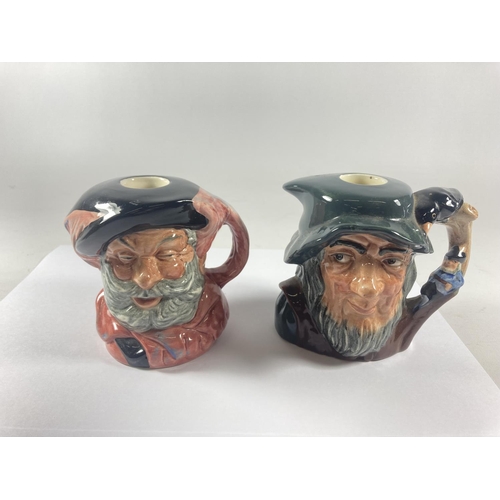 702 - TWO ROYAL DOULTON WHISKY DECANTERS TO INCLUDE FALSTAFF AND RIP VAN WINKLE