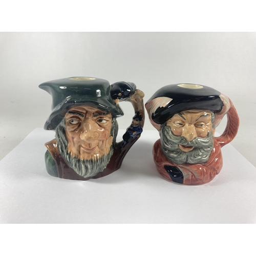 707 - TWO ROYAL DOULTON WHISKY DECANTERS TO INCLUDE FALSTAFF AND RIP VAN WINKLE