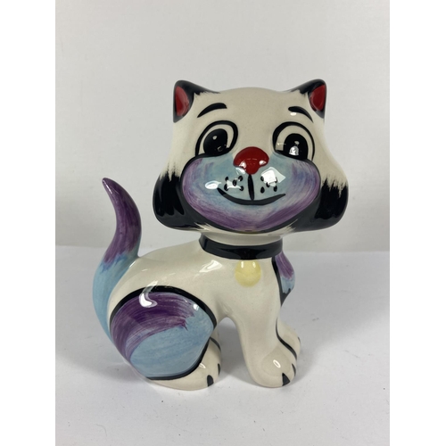 746 - A LORNA BAILEY HANDPAINTED AND SIGNED QUEENIE CAT