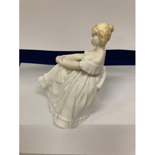 753 - A ROYAL DOULTON HEATHER FIGURINE