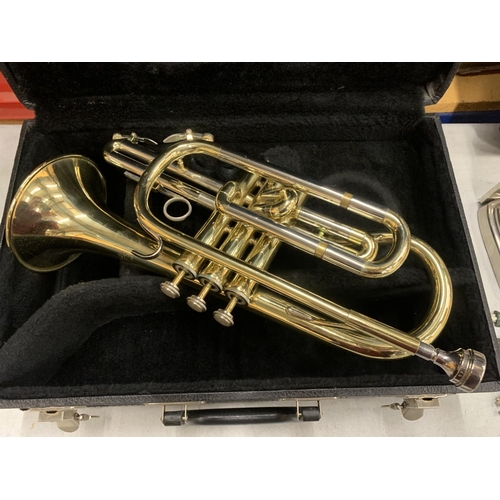 76 - A CASED BLESSING, U.S.A SCHOLASTIC CORNET