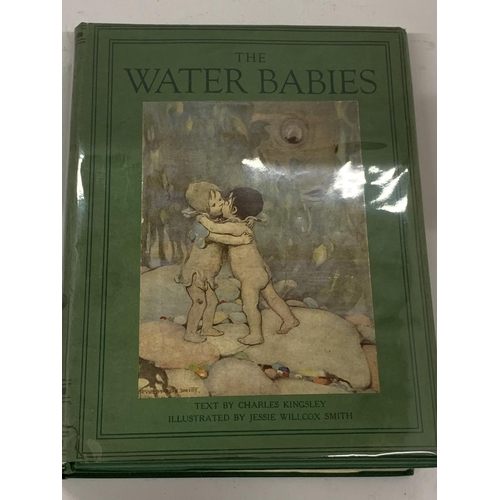 77 - A VINTAGE THE WATER BABIES 1ST EDITION ILLUSTRATED BY JESSIE WILCOX SMITH IN DUST JACKET