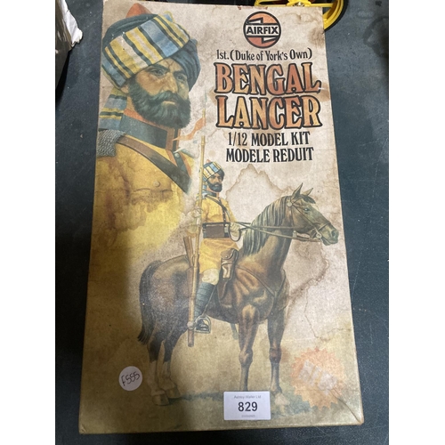 829 - AN AIRFIX BENGAL LANCER KIT