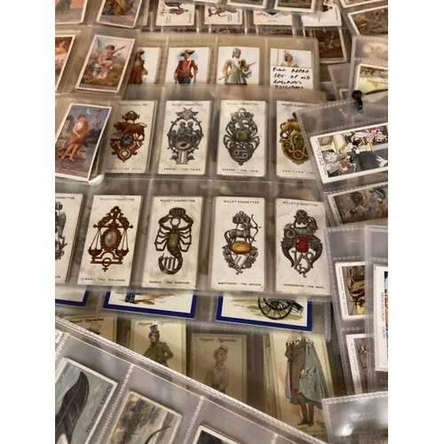 953 - A VERY LARGE COLLECTION OF VINTAGE CIGARETTE CARDS RANGING FROM THE EARLY 1900'S TO INCLUDE A CARD C... 