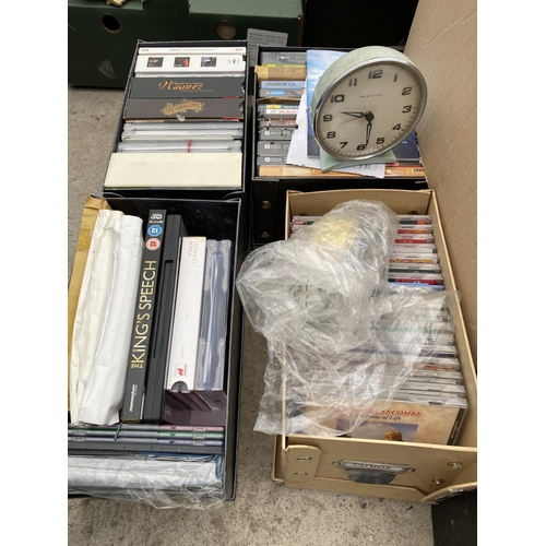 1778 - AN ASSORTMENT OF CDS, DVDS AND VHS VIDEOS ETC