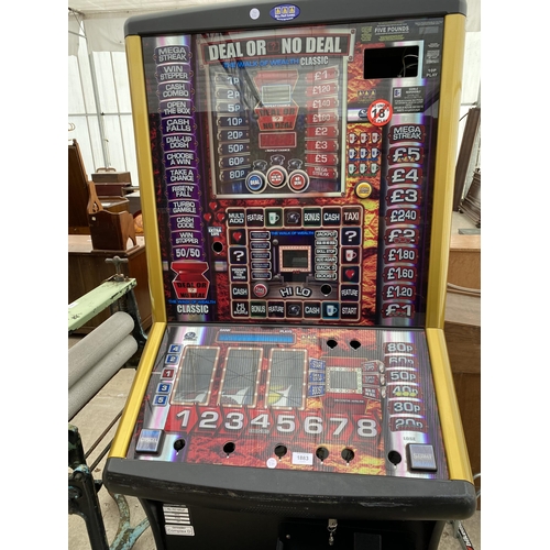 1883 - A DEAL OR NO DEAL FRUIT MACHINE FOR SPARES AND REPAIRS