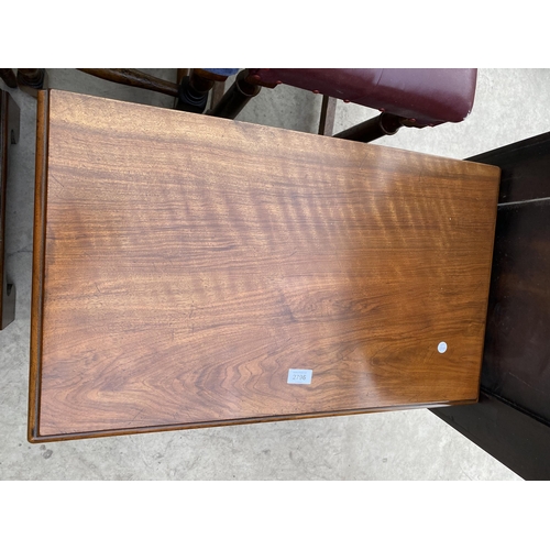 2796 - A WALNUT CABINET